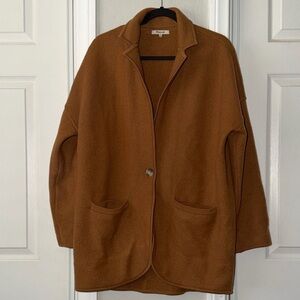 Madewell Camel Relaxed Blazer